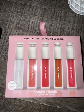 Nourishing Lip Oil Collection — 5 Tinted Lip Oils infused with vitamin C & E